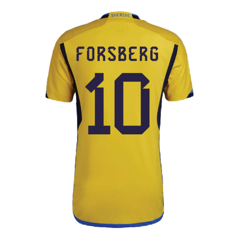 2022-2023 Sweden Home Shirt (FORSBERG 10)_2