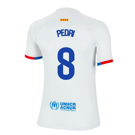 2023-2024 Barcelona Away Shirt (Kids) (Pedri 8)_3