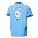 2024-2025 Man City Home Shirt (Kids) (Haaland 9)_2