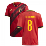 2020-2021 Belgium Home Adidas Football Shirt (TIELEMANS 8)_3