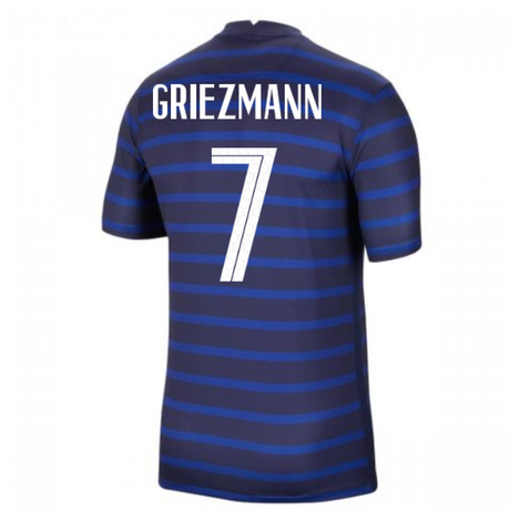 2020-2021 France Home Nike Football Shirt (GRIEZMANN 7)_3