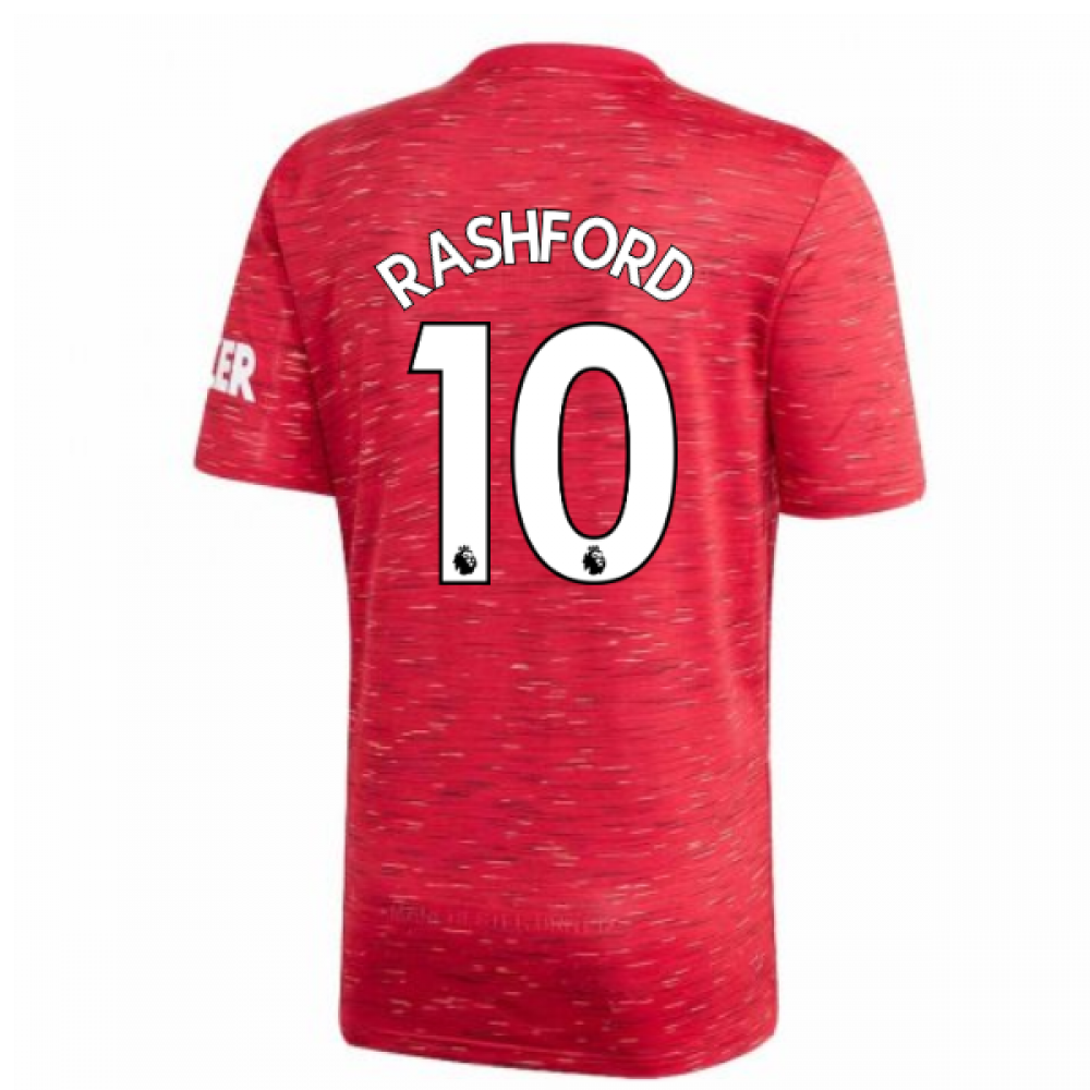 2020-2021 Man Utd Adidas Home Football Shirt (RASHFORD 10)_3