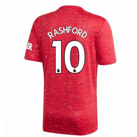 2020-2021 Man Utd Adidas Home Football Shirt (RASHFORD 10)_3