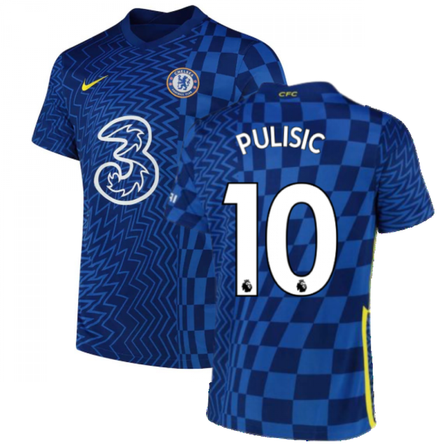 2021-2022 Chelsea Home Shirt (Kids) (PULISIC 10)_4