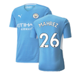 2021-2022 Man City Authentic Home Shirt (MAHREZ 26)_4