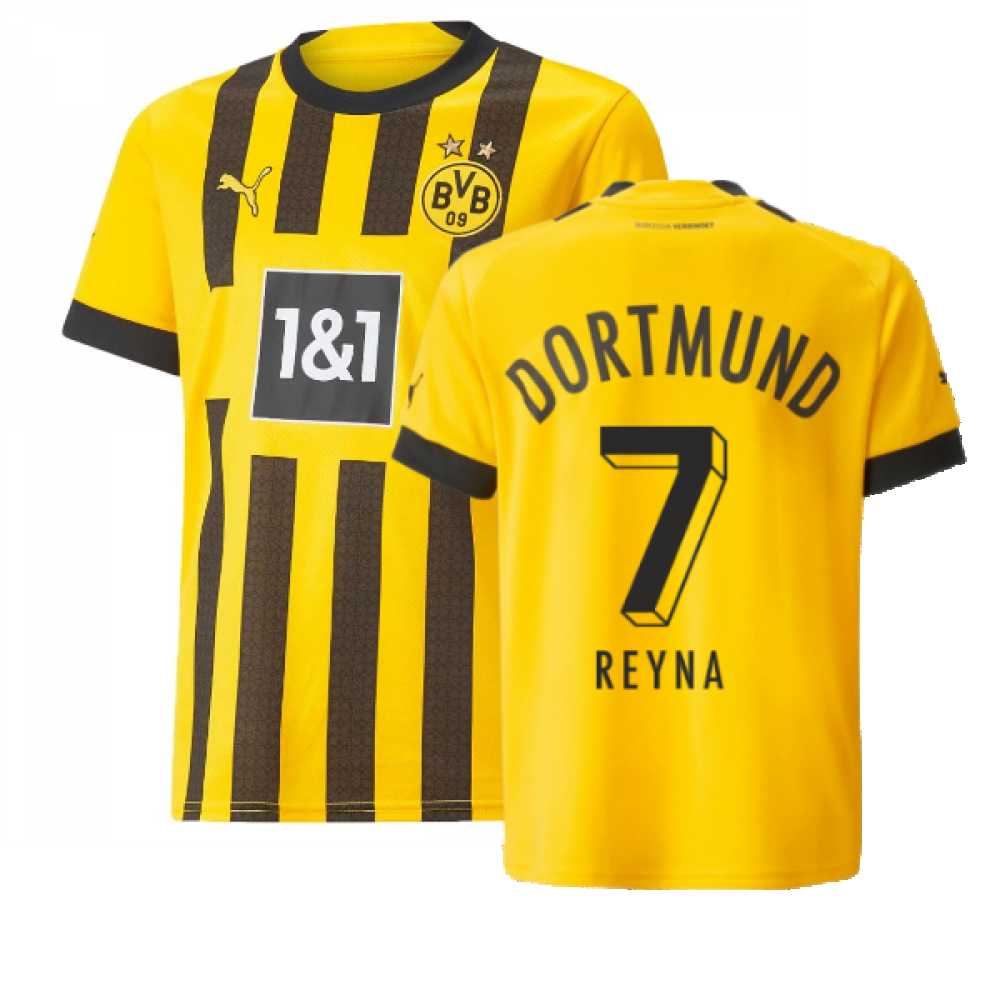 2022-2023 Borussia Dortmund Home Shirt (Kids) (REYNA 7)_4