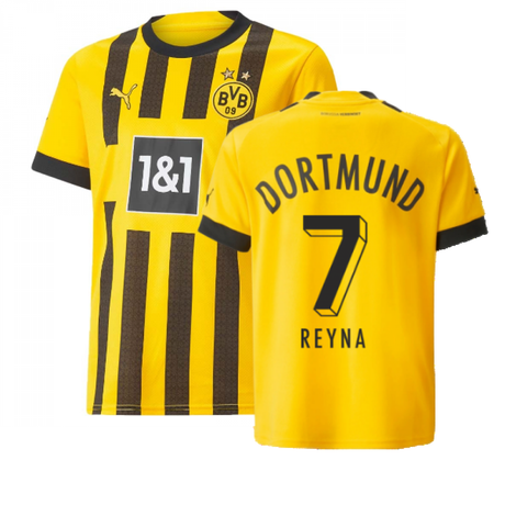 2022-2023 Borussia Dortmund Home Shirt (Kids) (REYNA 7)_4