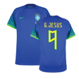 2022-2023 Brazil Away Shirt (G.JESUS 9)_4