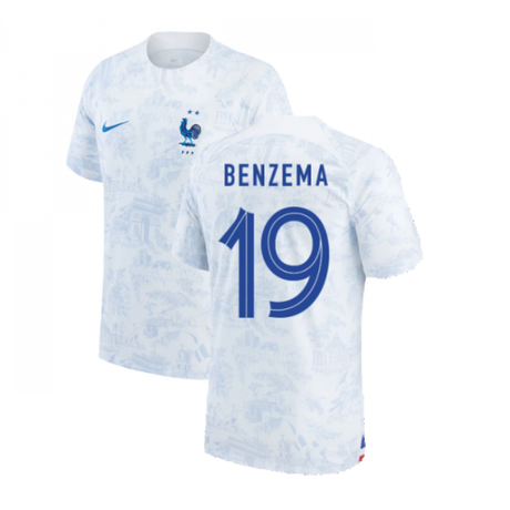 2022-2023 France Away Shirt (BENZEMA 19)_4