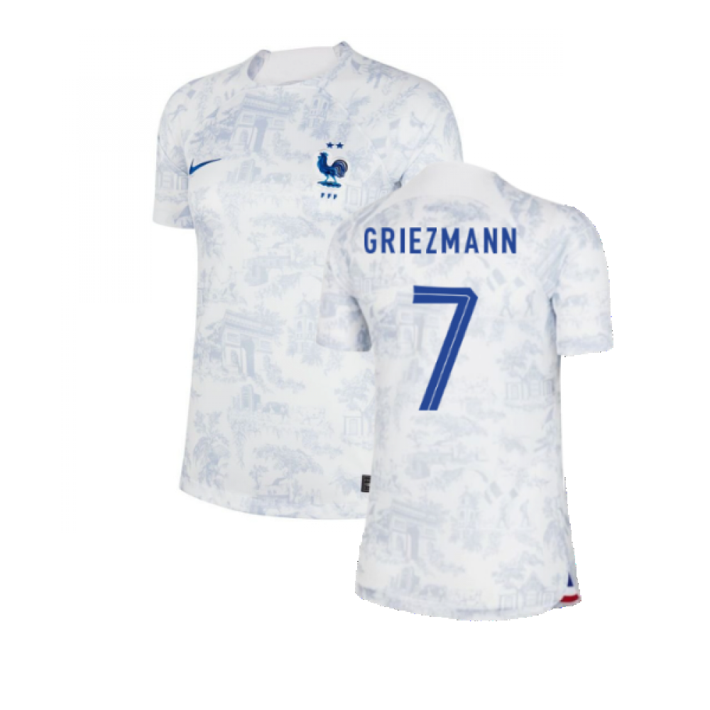 2022-2023 France Away Shirt (Ladies) (Griezmann 7)_4