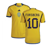 2022-2023 Sweden Home Shirt (FORSBERG 10)_0