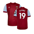 2023-2024 West Ham Home Shirt (Kids) (ALVAREZ 19)_4