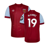 2023-2024 West Ham Home Shirt (Kids) (ALVAREZ 19)_4