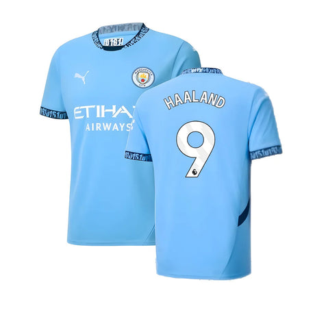 2024-2025 Man City Home Shirt (Haaland 9)_0