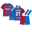 2021-2022 Barcelona Vapor Match Home Shirt (F.DE JONG 21)_4