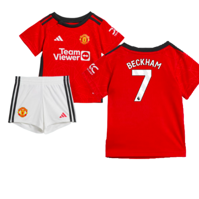 2023-2024 Man Utd Home Baby Kit (Beckham 7)_7