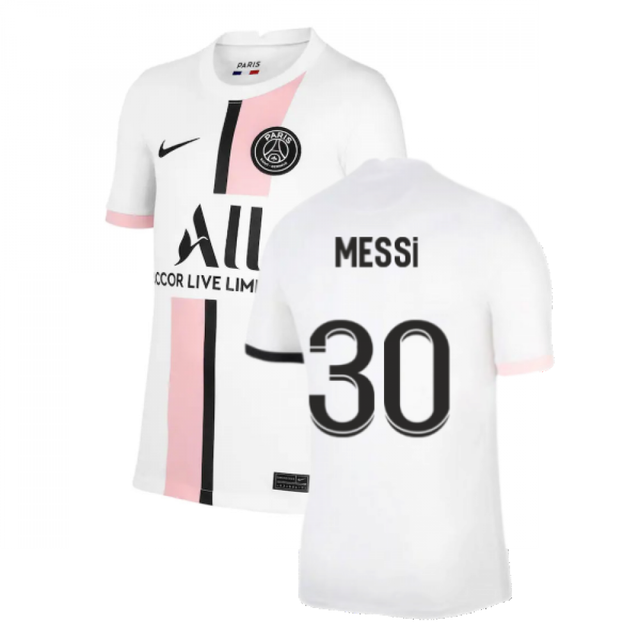PSG 2021-2022 Away Shirt (Kids) (MESSI 30)_4