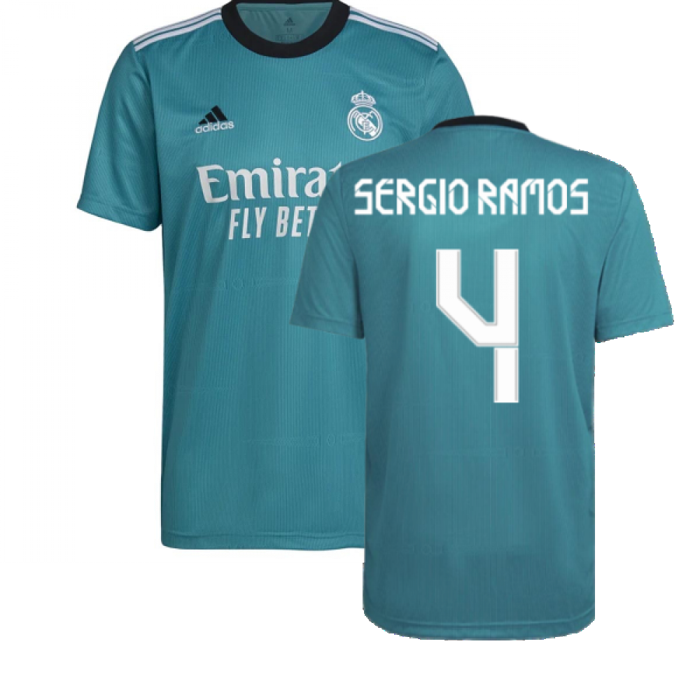 Real Madrid 2021-2022 Third Shirt (SERGIO RAMOS 4)_4