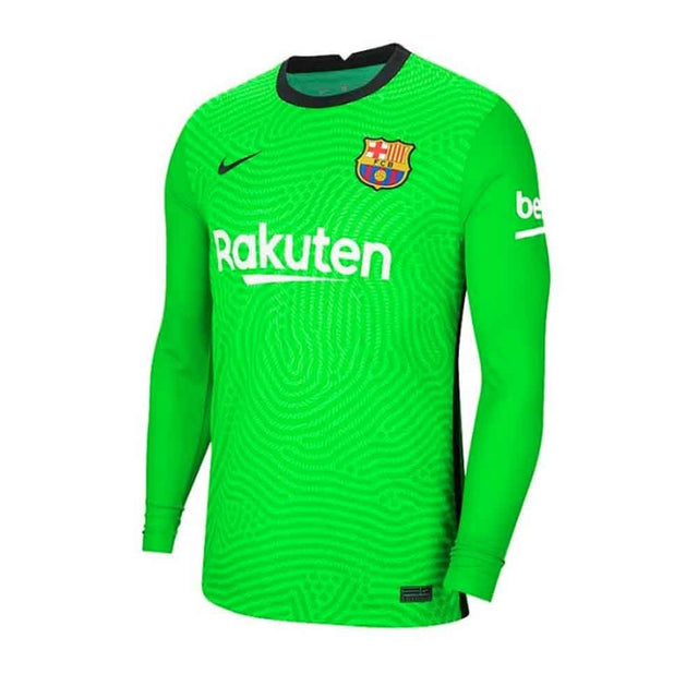 2020-2021 Barcelona Home Goalkeeper Shirt (Green)_0