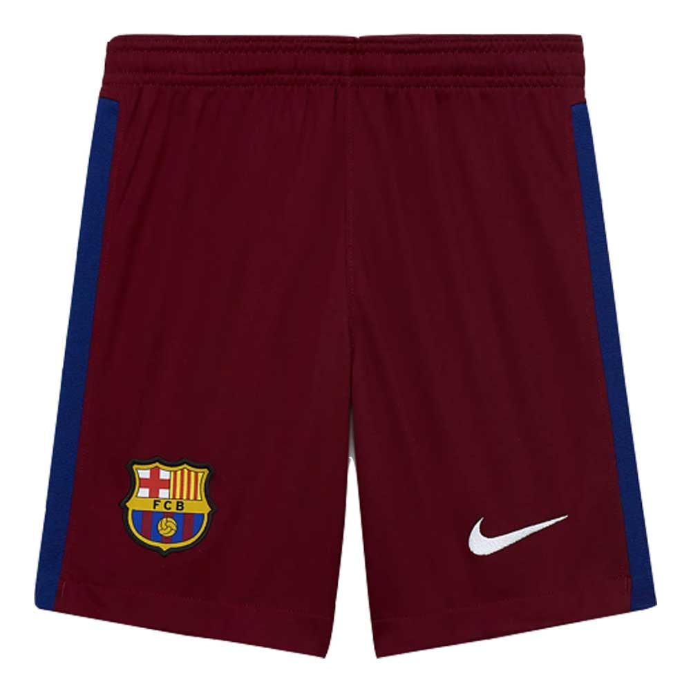 2020-2021 Barcelona Home Goalkeeper Shorts (Red) - Kids_0