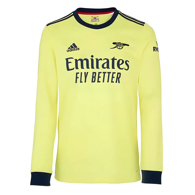 Arsenal 2021-2022 Long Sleeve Away Shirt_1