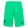 Liverpool 2021-2022 Home Goalkeeper Shorts (Green) - Kids_1