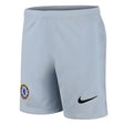 2021-2022 Chelsea Home Goalkeeper Shorts (Ghost) - Kids_1