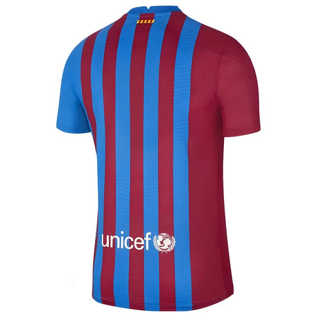 2021-2022 Barcelona Vapor Match Home Shirt (F.DE JONG 21)_4