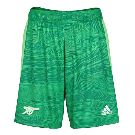 Arsenal 2021-2022 Home Goalkeeper Shorts (Solar Lime)_1