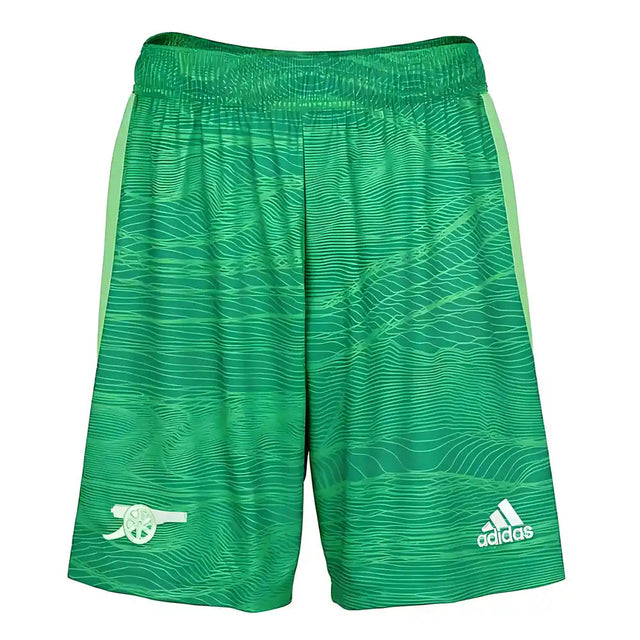 Arsenal 2021-2022 Home Goalkeeper Shorts (Solar Lime) - Kids_1
