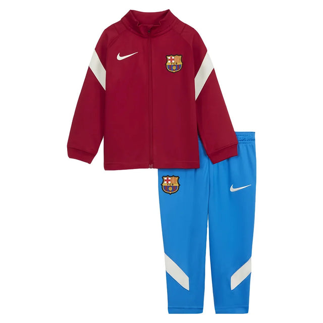 2021-2022 Barcelona Dry Squad Tracksuit (Noble Red) - Infants_1
