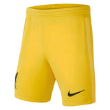 Liverpool 2021-2022 Home Goalkeeper Shorts (Gold) - Kids_1