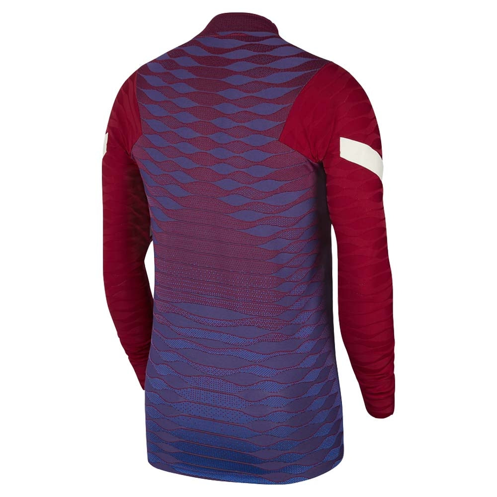 2021-2022 Barcelona Elite Strike Drill Top (Noble Red)_1
