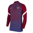 2021-2022 Barcelona Elite Strike Drill Top (Noble Red)_0