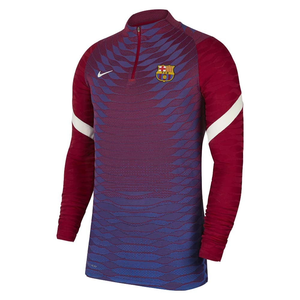 2021-2022 Barcelona Elite Strike Drill Top (Noble Red)_0