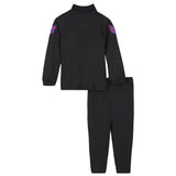 2020-2021 Barcelona Strike Tracksuit (Black/Royal) - Kids_1