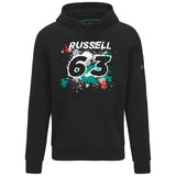 2022 Mercedes George Russell #63 Hoodie (Black)_1