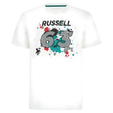 2022 Mercedes George Russell #63 T-Shirt (White)_1