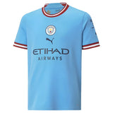 2022-2023 Man City Home Shirt (Kids) (HAALAND 9)_3