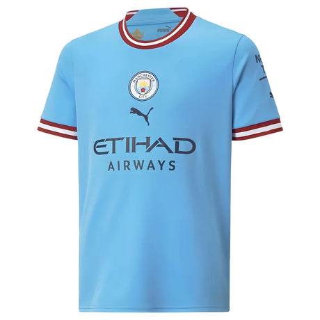 2022-2023 Man City Home Shirt (Kids) (HAALAND 9)_3
