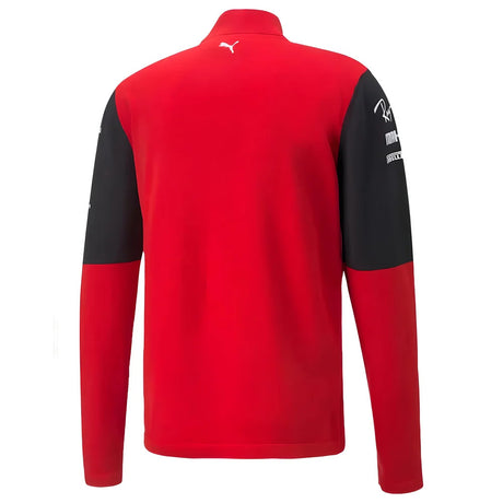 2022 Ferrari Team Half Zip Jumper (Red)_1