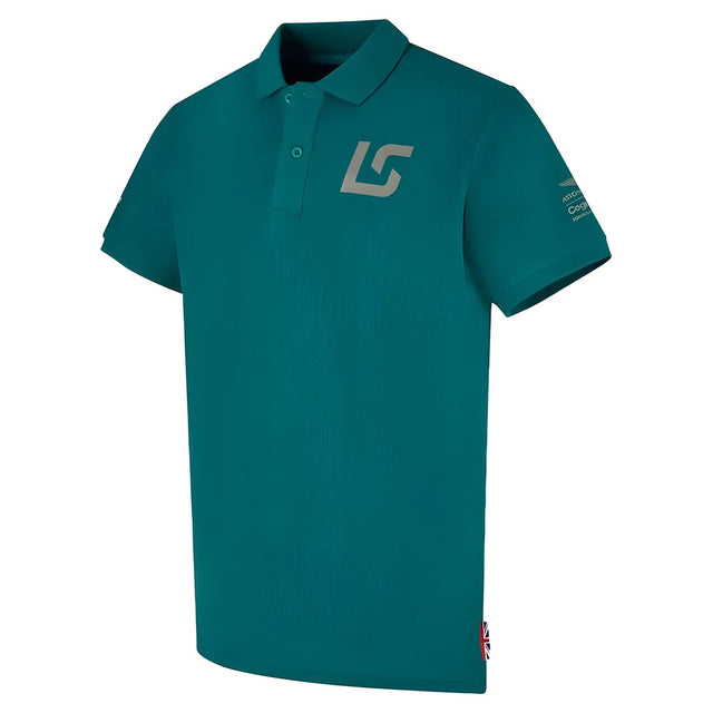 2022 Aston Martin Official LS Polo Shirt (Green)_1