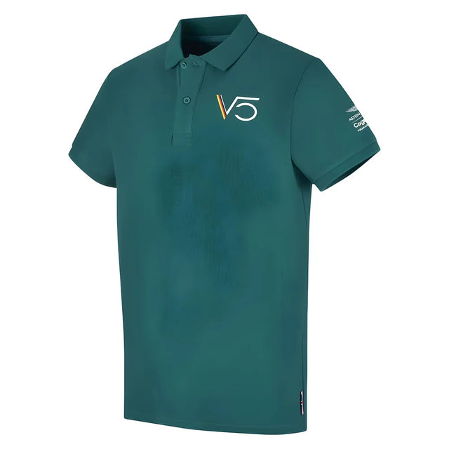2022 Aston Martin Official SV Polo Shirt (Green)_0