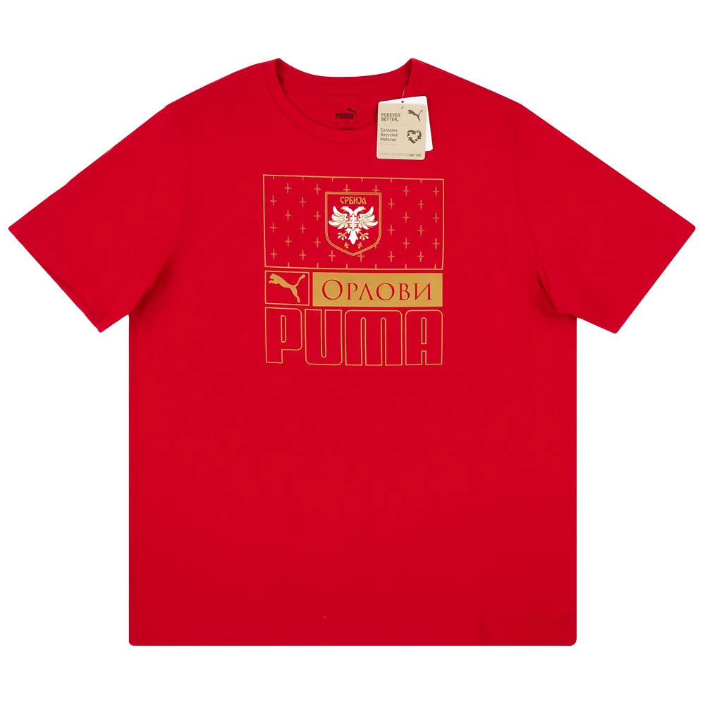 2022-2023 Serbia Ftbl Core Tee (Red)_1