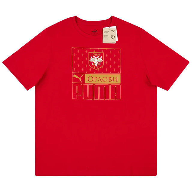 2022-2023 Serbia Ftbl Core Tee (Red)_1