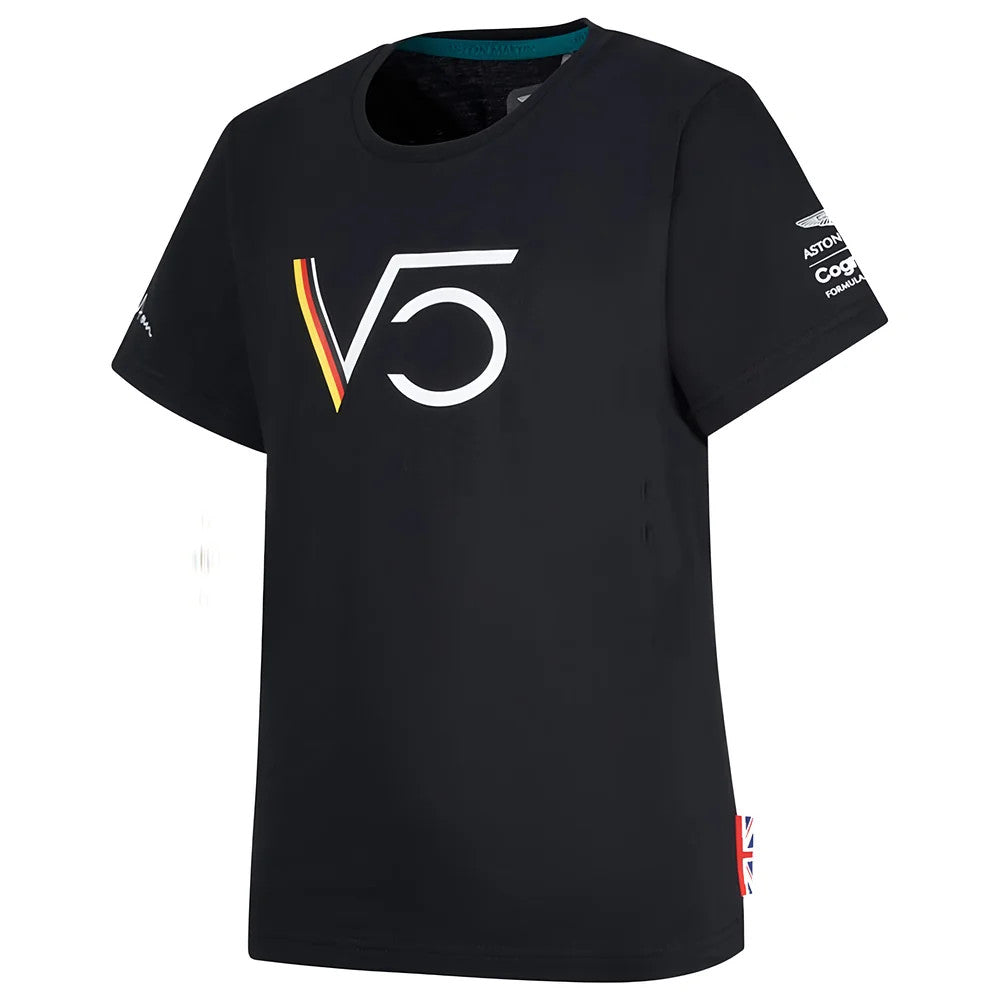 2022 Aston Martin Official SV T-Shirt Kids (Black)_1