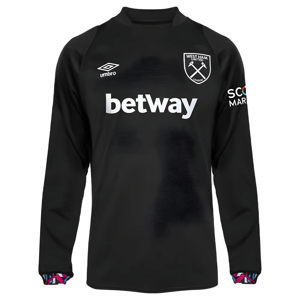 2022-2023 West Ham Long Sleeve Away Shirt_1