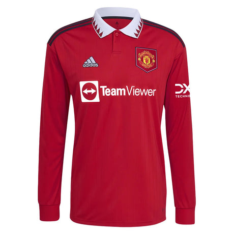 2022-2023 Man Utd Long Sleeve Home Shirt (RASHFORD 10)_4