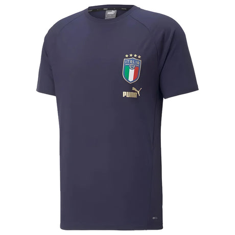 2022-2023 Italy Coach Casuals Tee (Peacot)_1