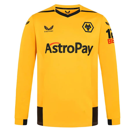 2022-2023 Wolves Long Sleeve Home Shirt_1
